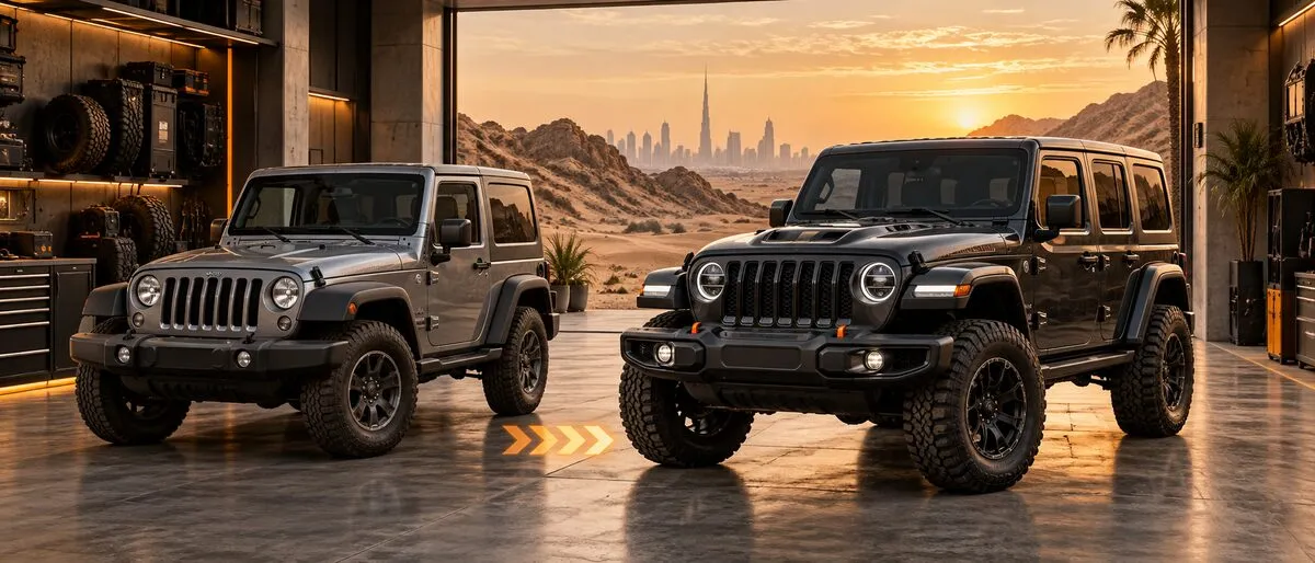 استبدل سيارتك الجيب القديمة واحصل على طراز أحدث مع OffRoad-Zone