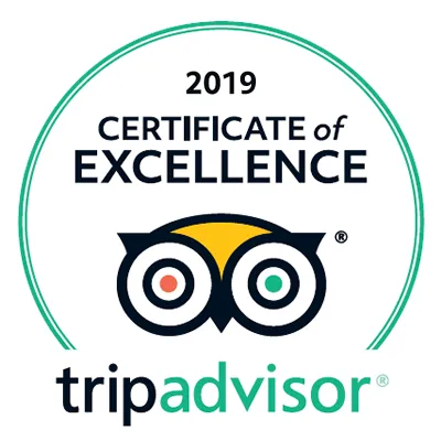 Trip advisor 2019 certificate of excellence